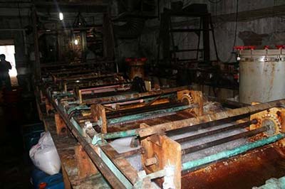 果殼活性炭凈化鍍液的過程